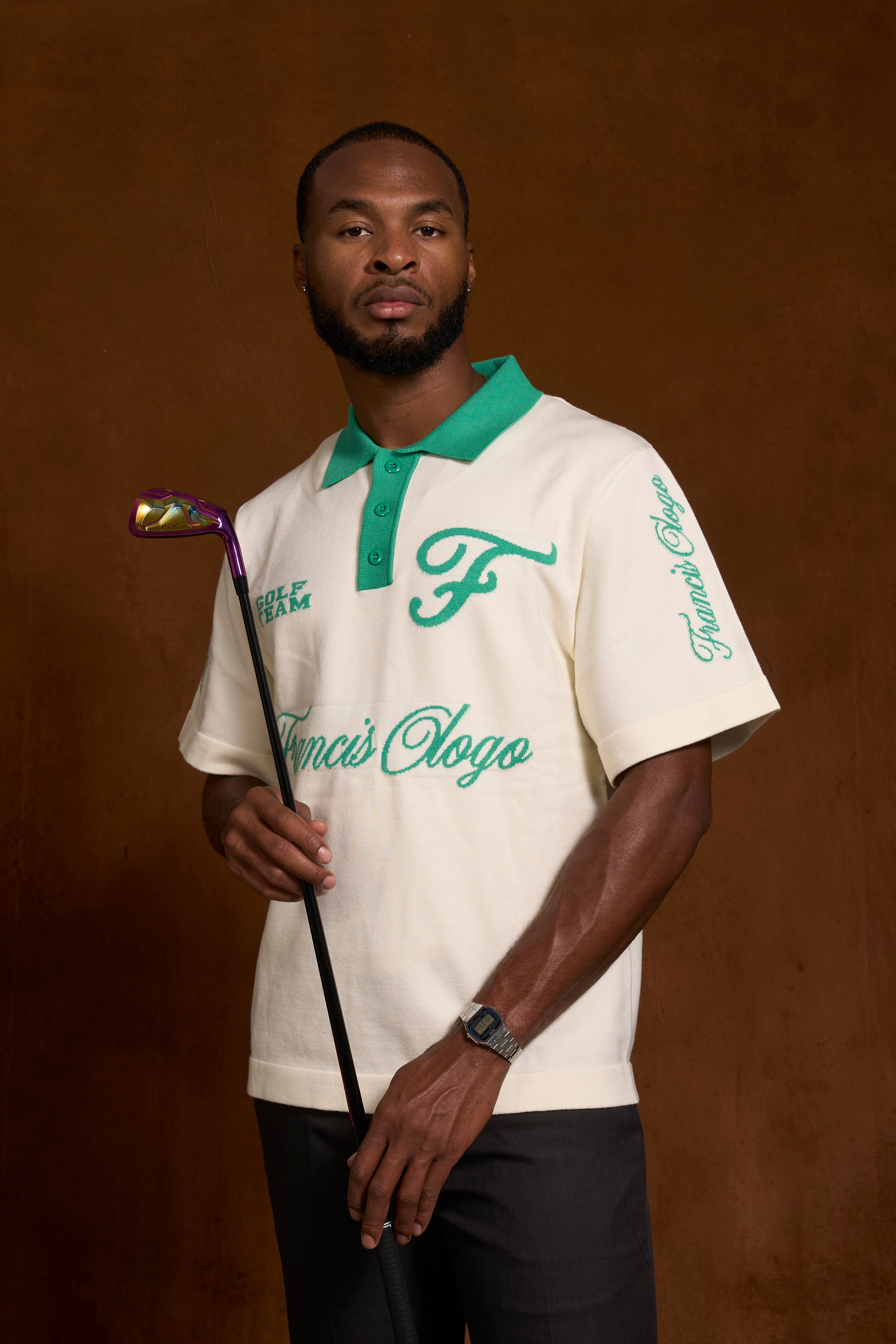 Cream with Mint Polo