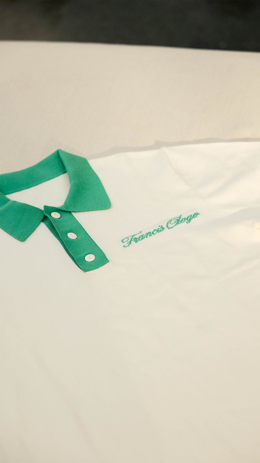 Francis Ologo Signature Knit Golf Polo