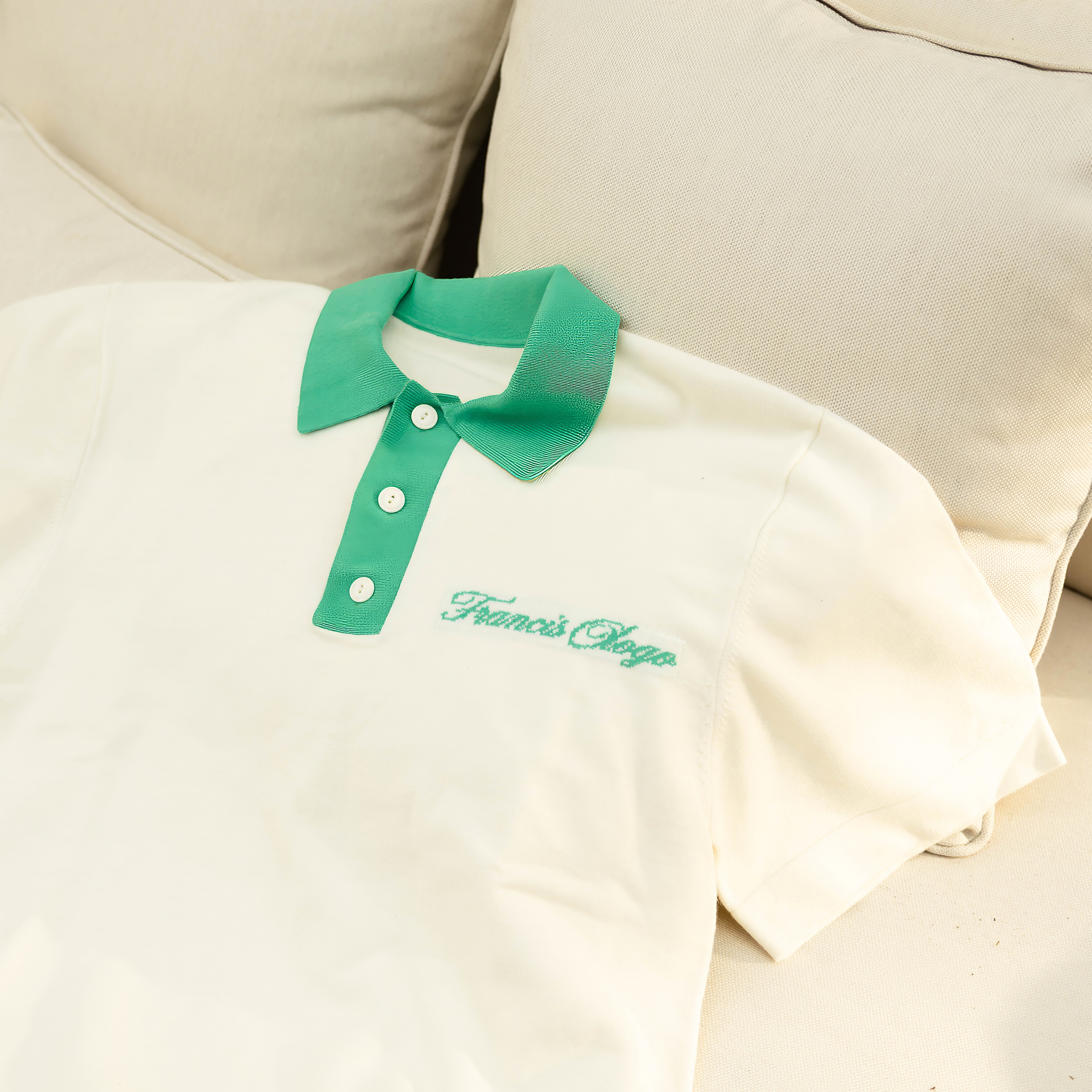 Francis Ologo Signature Knit Golf Polo